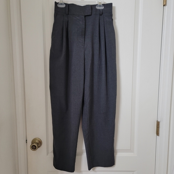 H&M Size 6 Dark Gray Trousers / Dress Pants, Gently Used Condition - Picture 1 of 13